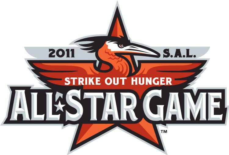 South Atlantic League All-Star Game 2011 Primary Logo iron on transfers for T-shirts